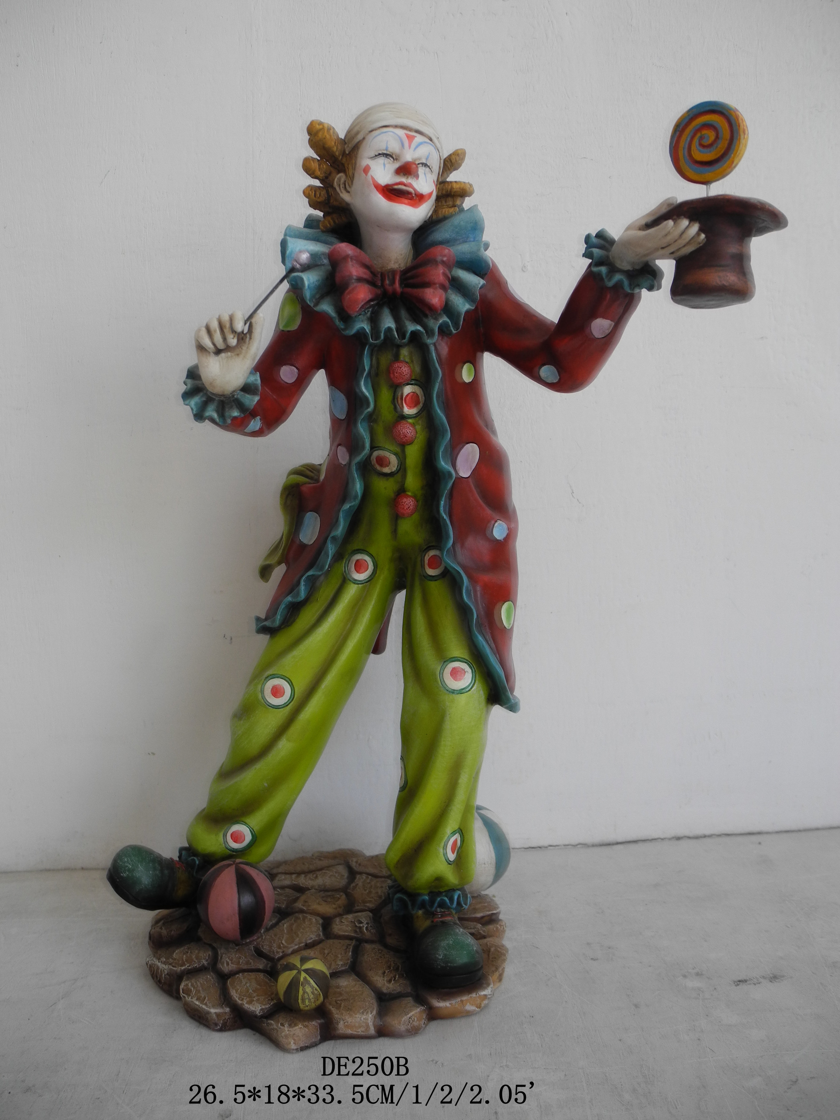 Old Quilt Clown イギリスのアーティストベア 一点物15cm